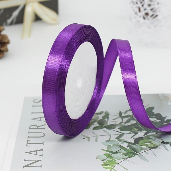 Sỉ 1 cây/10 Cuộn Ruy Băng lụa 1cm nhiều màu - cuộn 22m