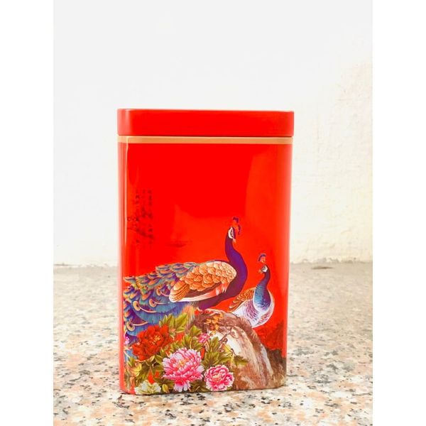 Hộp Đựng Trà Bằng Thiếc - Đựng 200g Chè - Loại Đẹp