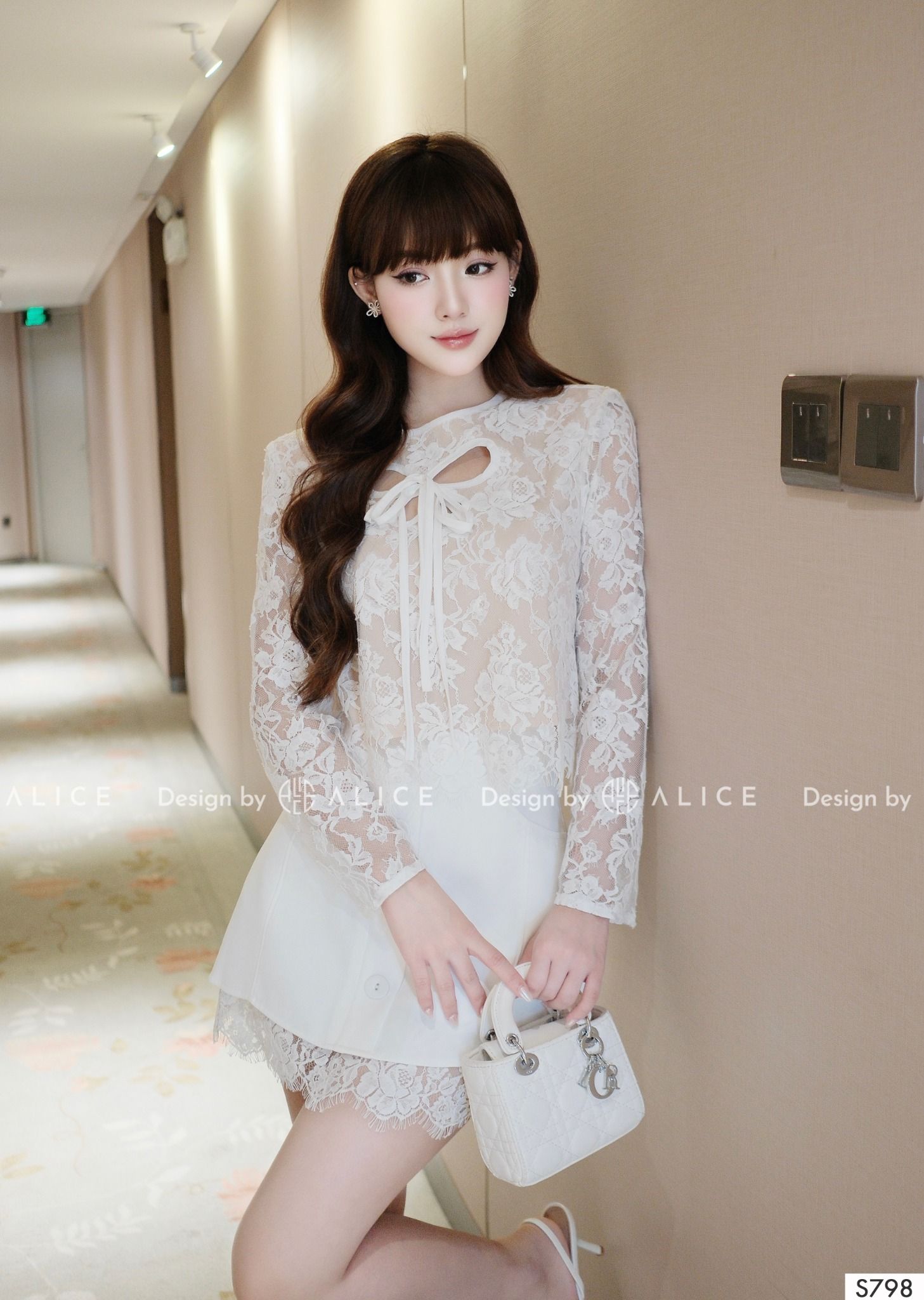  Set Váy Nữ Chất Ren Cao Cấp S798 