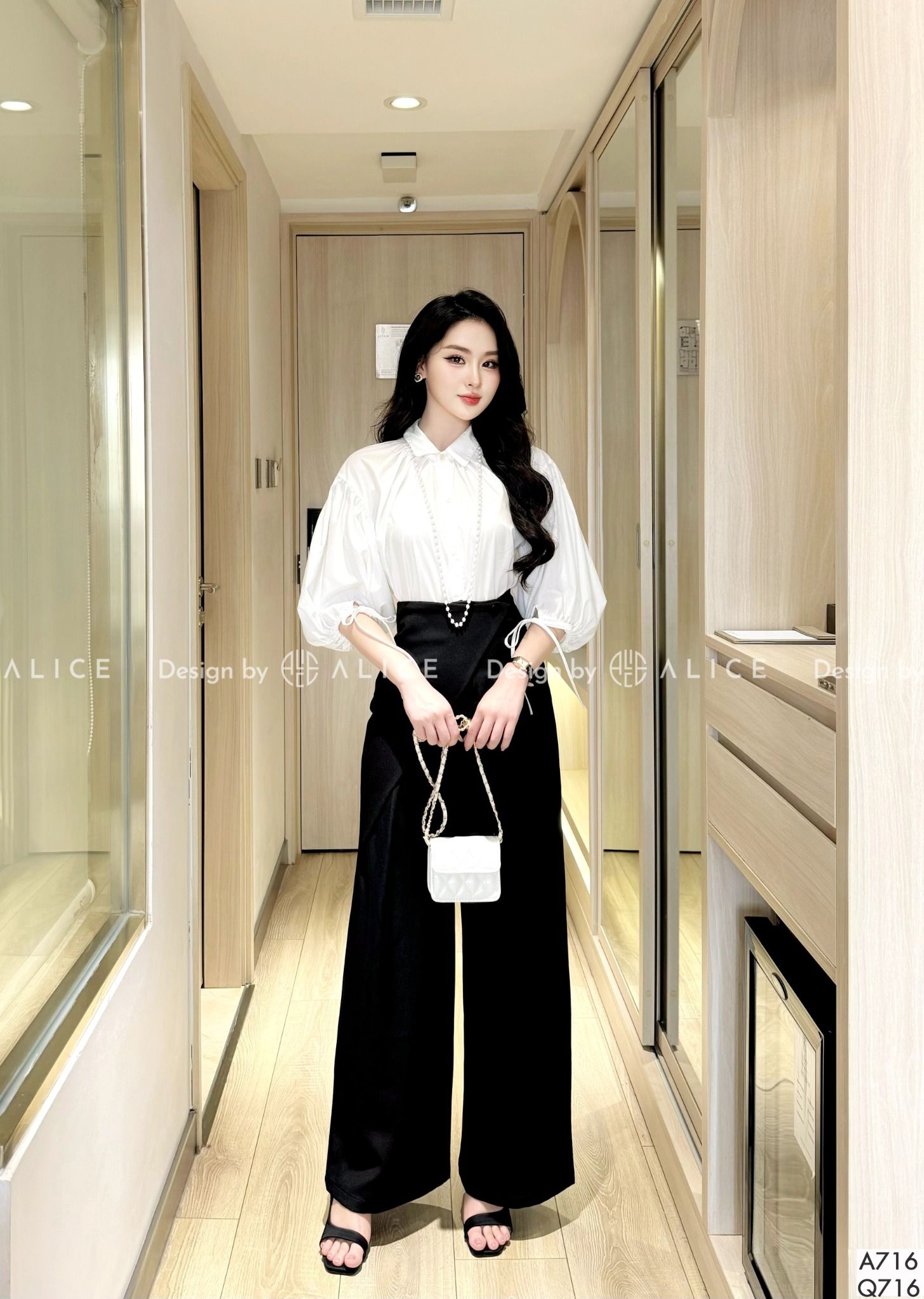  Set Quần Chất Chéo Rubi S716 