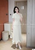  Set Áo Chân Váy Chất Chéo Hàn S851 