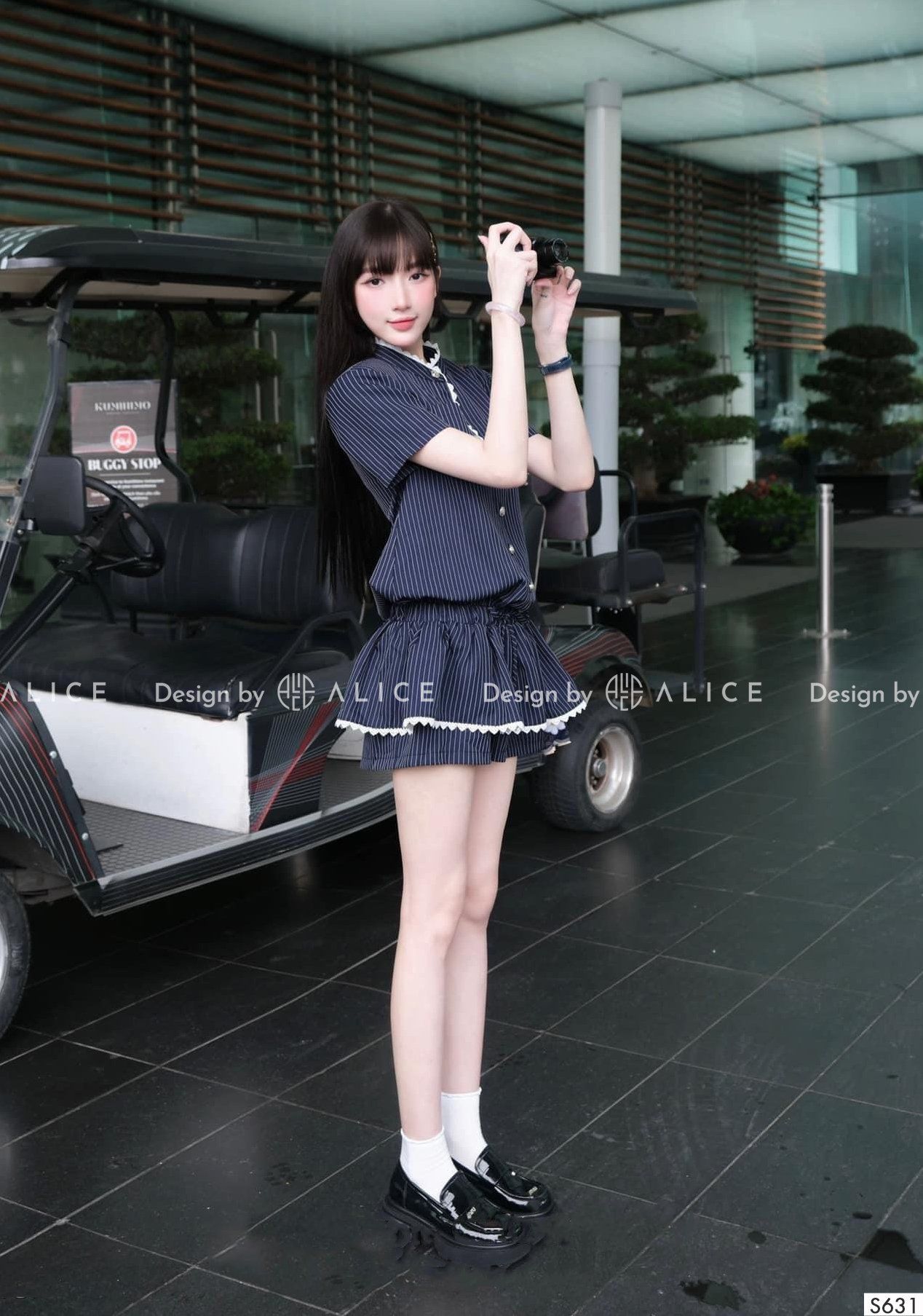  Jumsuit Tuytsi Kẻ Sọc S631 