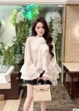 Set Áo Quần Chất Tơ Óng Hàn S833 