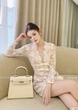  Váy Đầm Nữ Ngắn Chất Ren Mềm V1300 