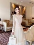  Set Váy Áo Chất Ren S799 