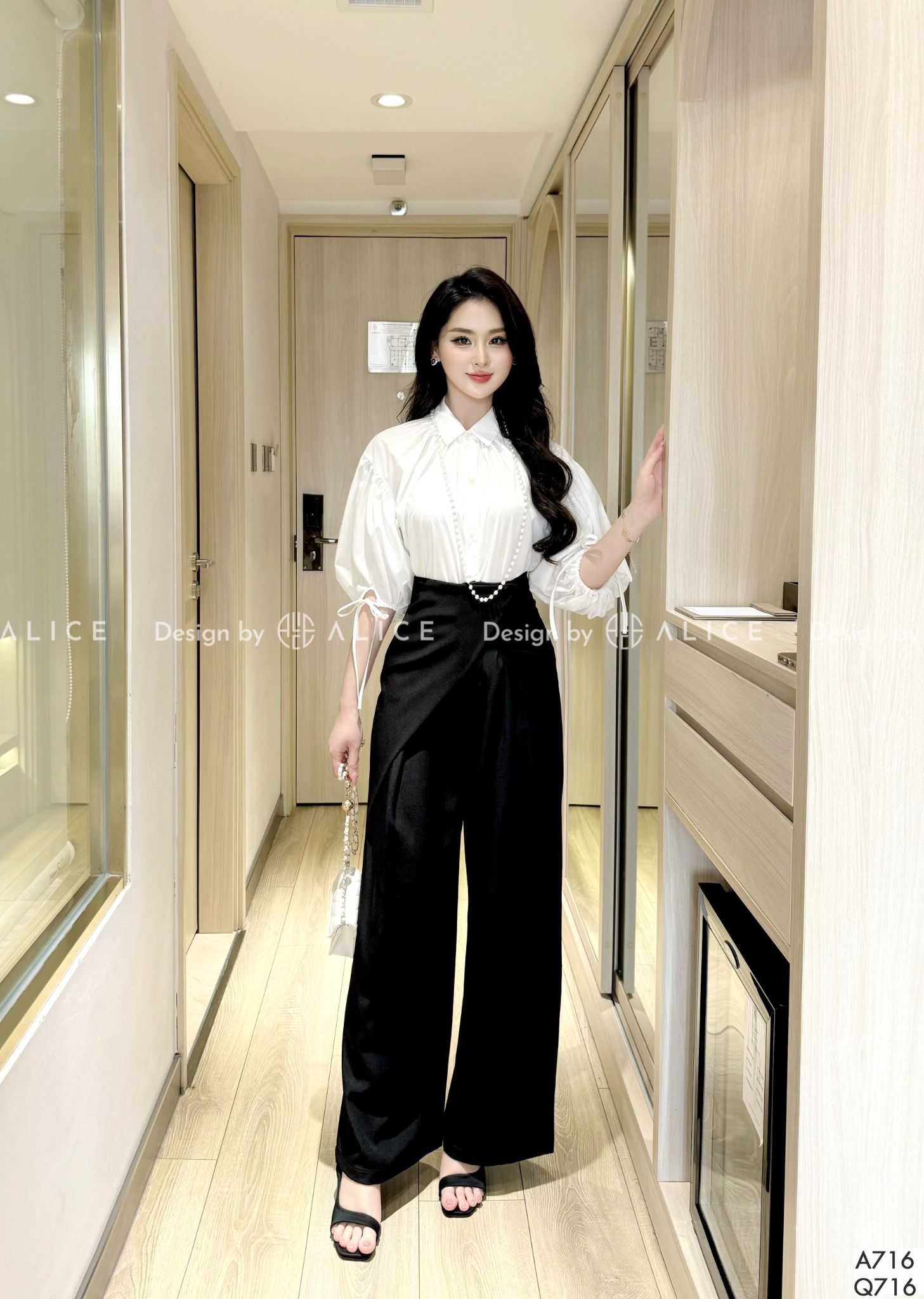  Set Quần Chất Chéo Rubi S716 