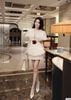 Set Váy Áo Chất Tơ Organza S828