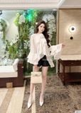  Set Áo Quần Chất Tơ Óng Hàn S833 