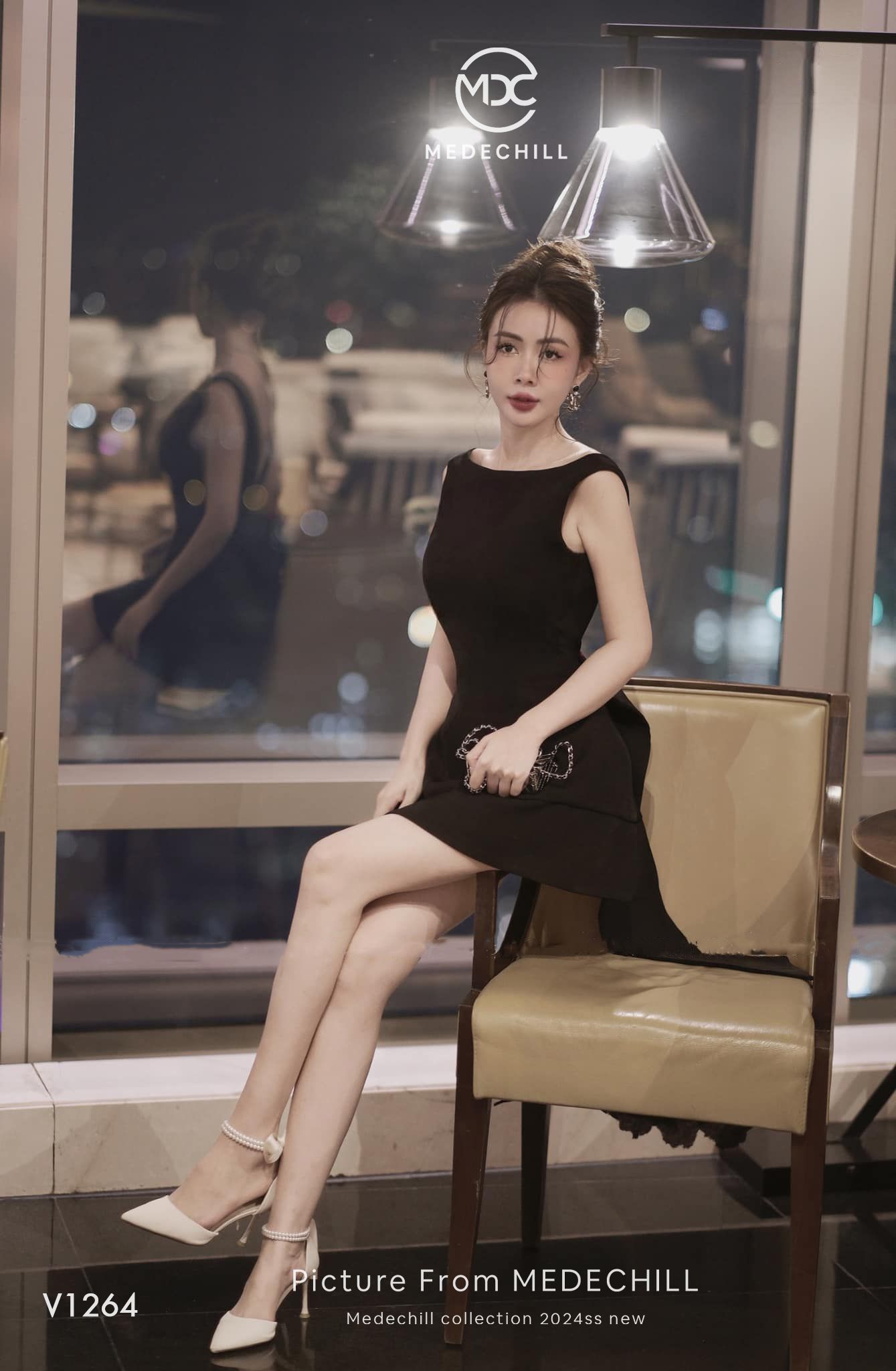  Váy Chất Chéo Rubi V1264 