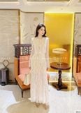  Set Váy Áo Nữ Chất Ren Mềm S822 