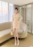 Váy Đầm Nữ Ngắn Chất Ren Mềm V1300 