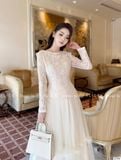  Set Váy Áo Chất Ren S799 