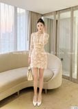  Váy Đầm Nữ Ngắn Chất Ren Mềm V1300 