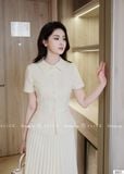  Set Áo Chân Váy Chất Chéo Hàn S851 