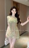 Váy Ren Nhũ Cao Cấp Lót Lụa V1359 
