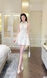  Váy Ren Hoa Cao Cấp V1304 