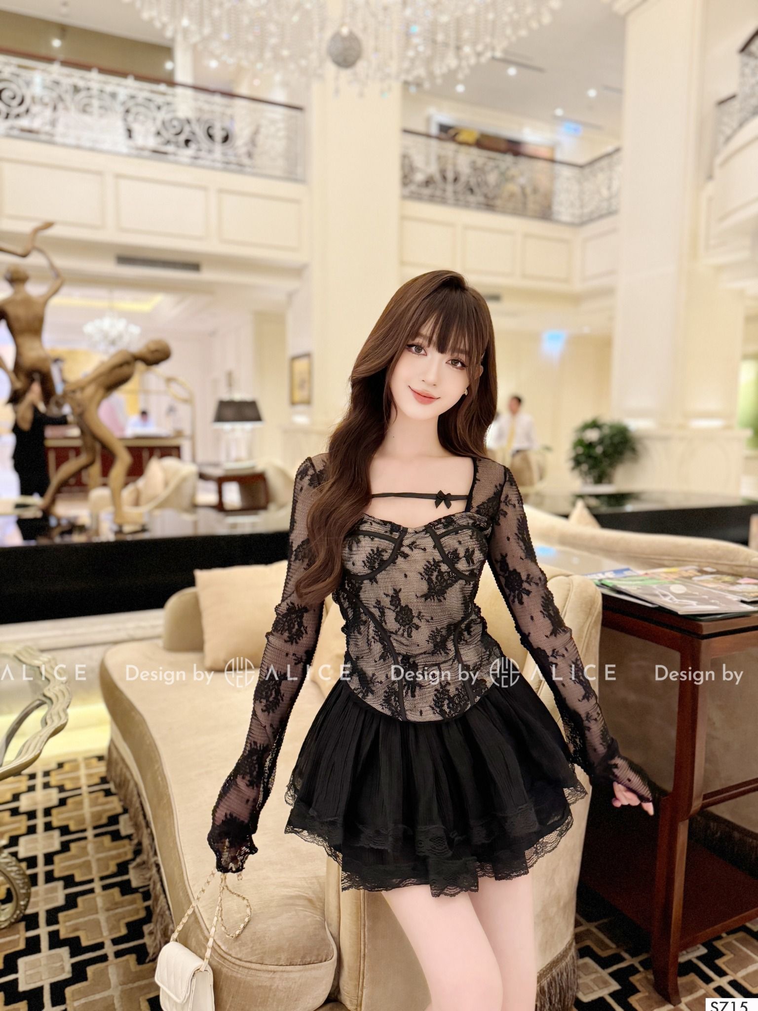  Set Váy Nữ Ren Cao Cấp S715 