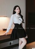  Set Váy Tiểu Thư Chất Tơ Tằm Hàn S820 