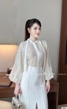  Set Áo Ren & Chân Váy Xẻ S867 