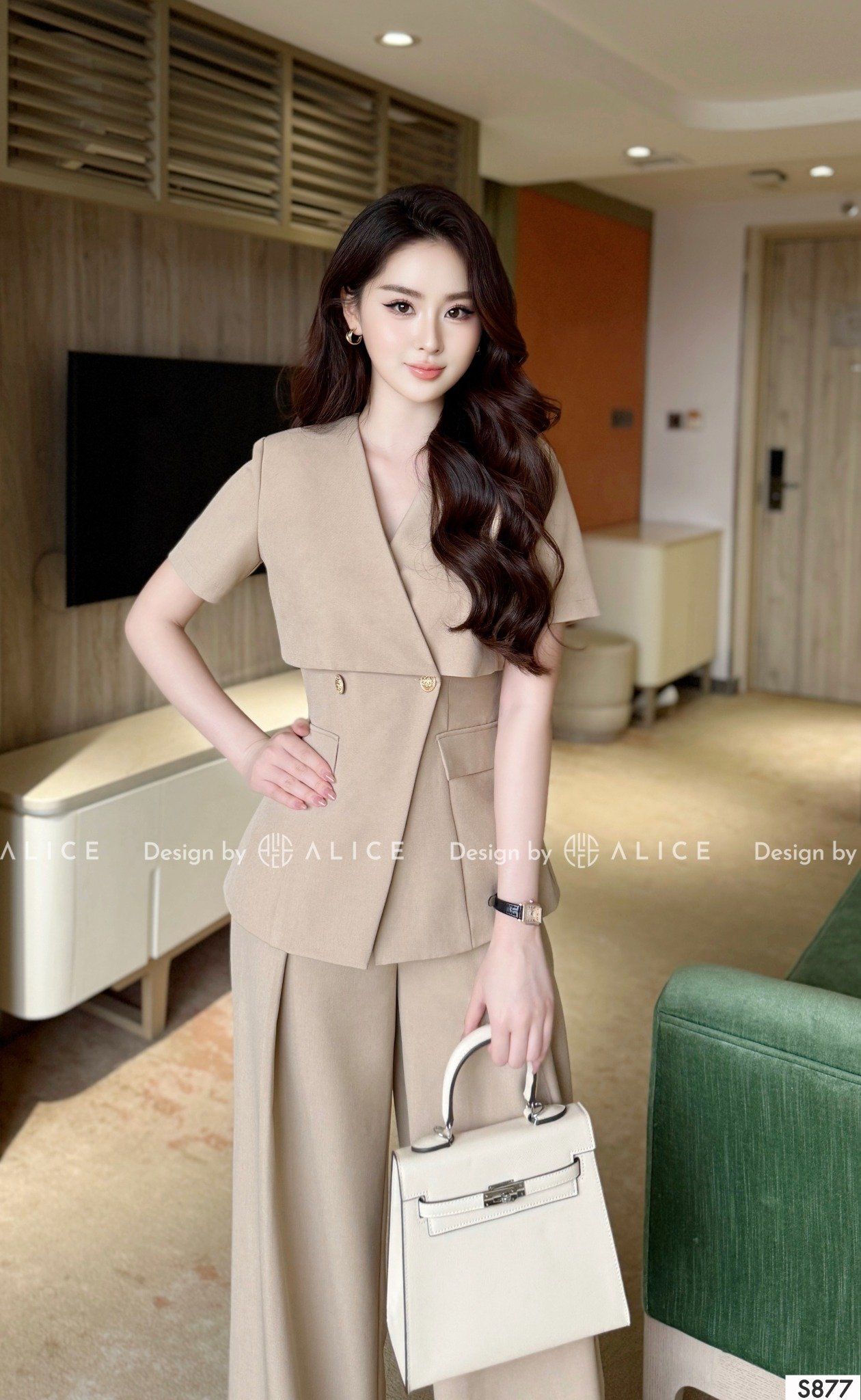 Set Áo Quần Chất Gold Nhật S877 