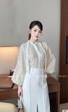  Set Áo Ren & Chân Váy Xẻ S867 