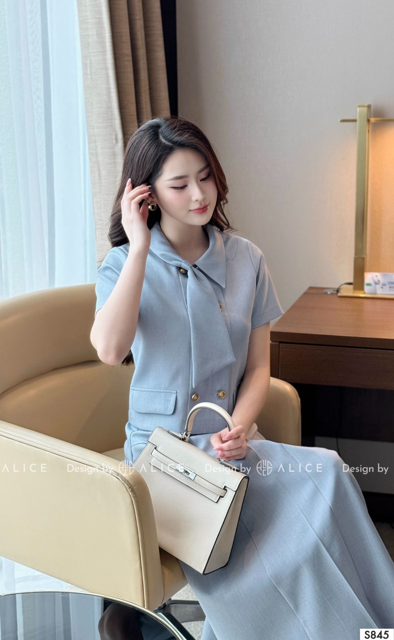  Set Váy Áo Chất Tuytsi S845 