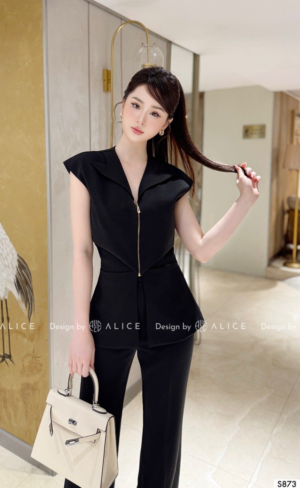  Set Quần Áo Công Sở Chất Gold Nhật S873 