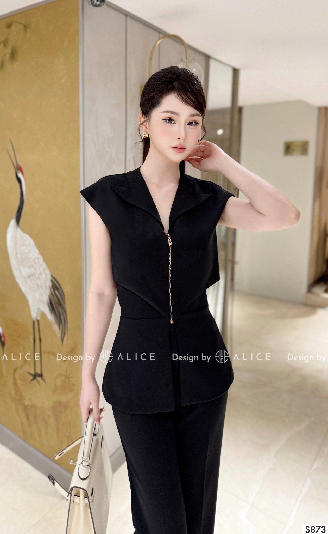  Set Quần Áo Công Sở Chất Gold Nhật S873 