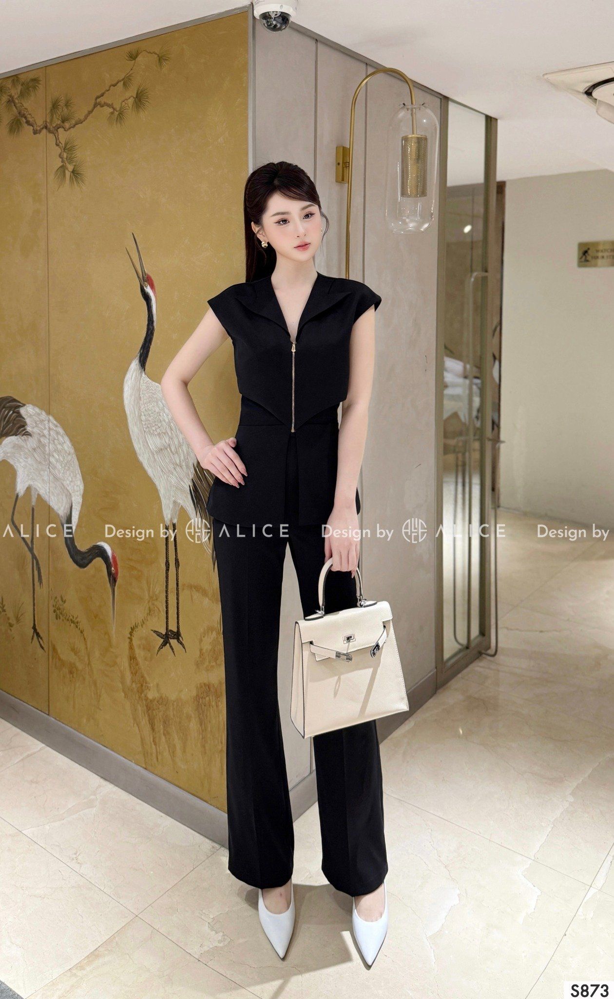  Set Quần Áo Công Sở Chất Gold Nhật S873 