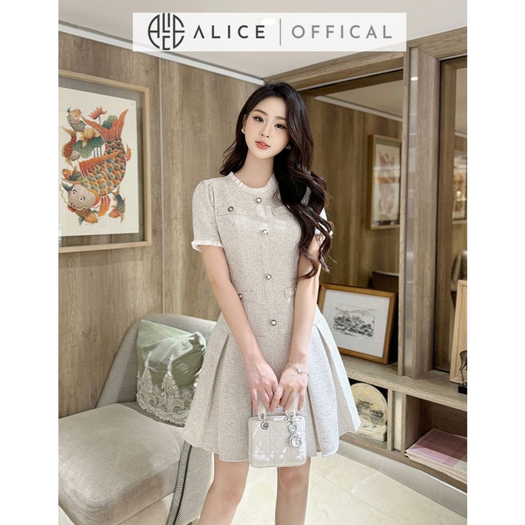  Váy Nữ Chất Dạ Ép Mùng JL08 