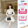 Váy Chất Ren Mềm Phối Tafta V1289