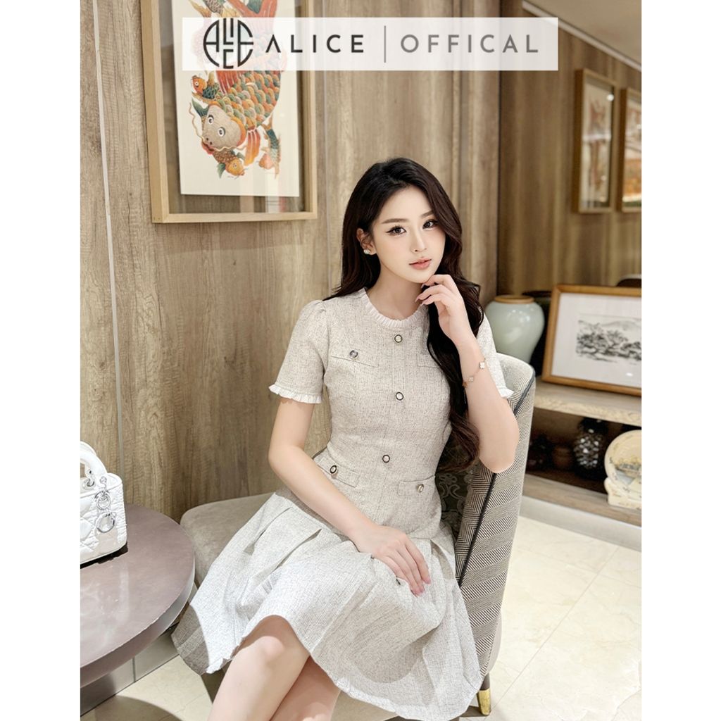  Váy Nữ Chất Dạ Ép Mùng JL08 