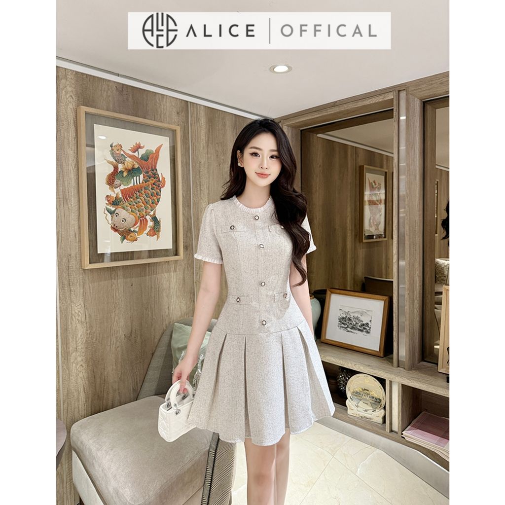  Váy Nữ Chất Dạ Ép Mùng JL08 