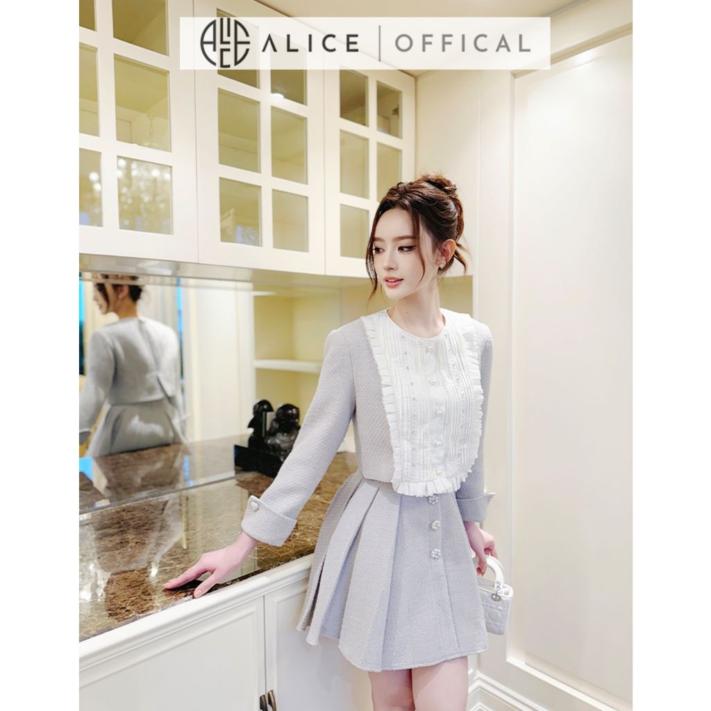  Set Váy Dạ Tweet Cao Cấp S769 