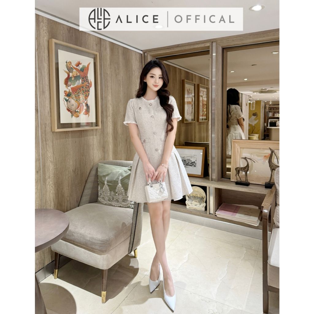  Váy Nữ Chất Dạ Ép Mùng JL08 