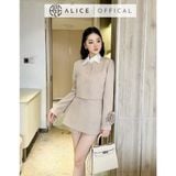  Set Đồ Chất Chéo Rubi Lót Lụa S778 