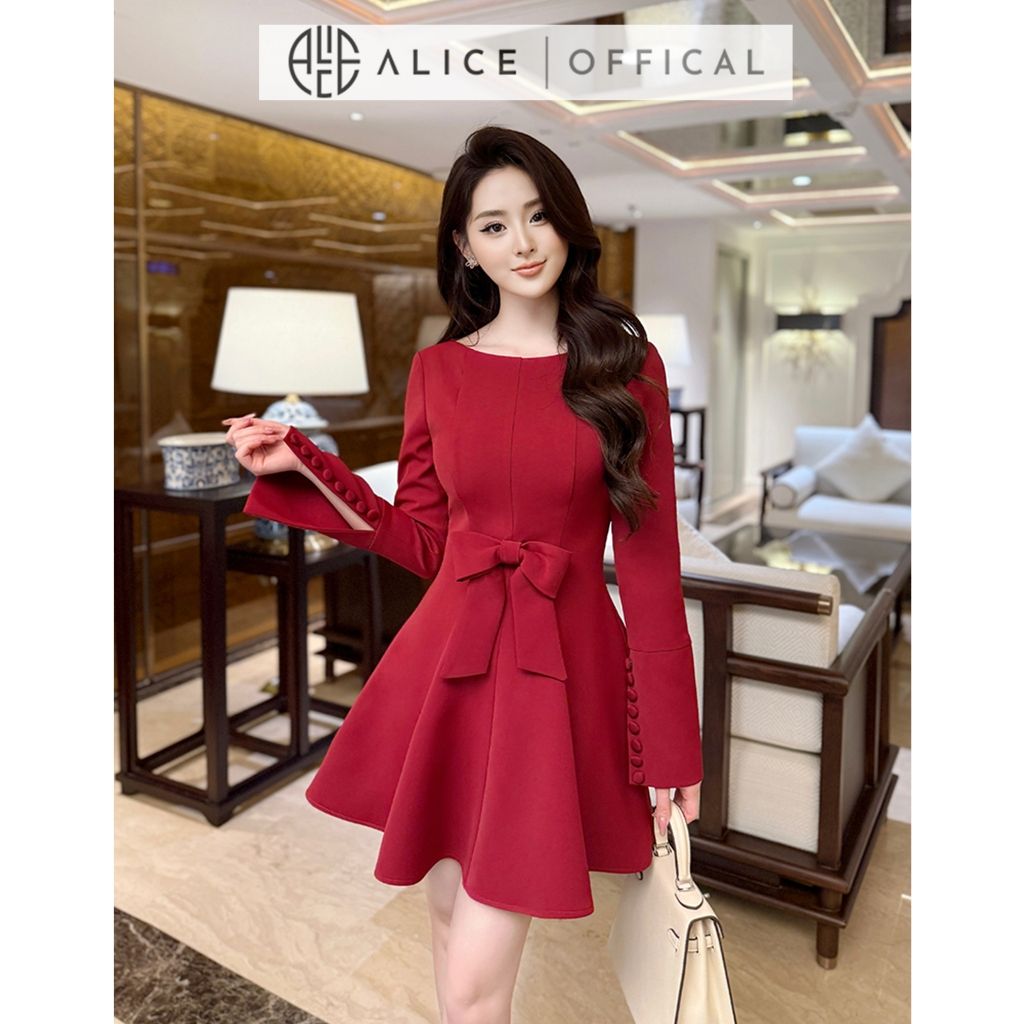  Váy Nữ Cao Cấp Chất Chéo Hàn V1302 