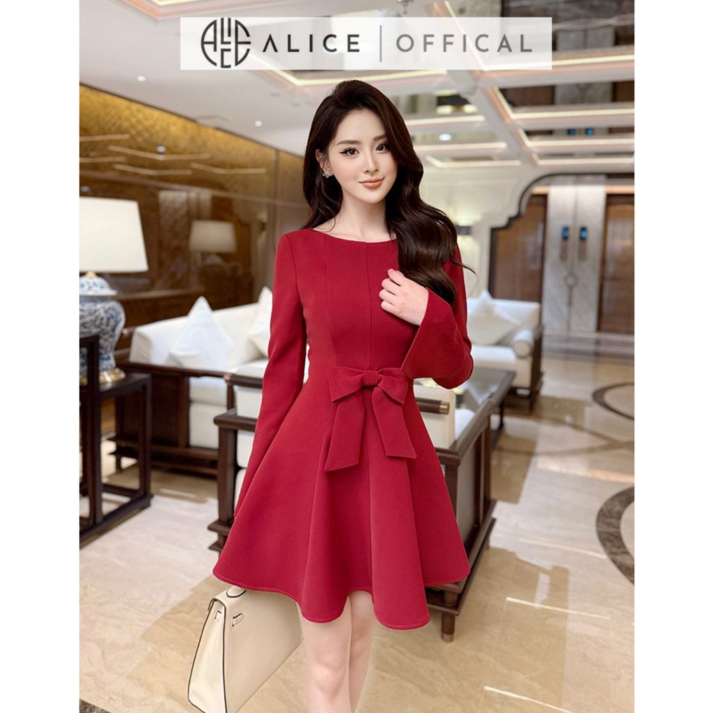  Váy Nữ Cao Cấp Chất Chéo Hàn V1302 