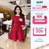 Váy Nữ Cao Cấp Chất Chéo Hàn V1302