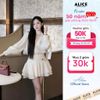 Set Áo Tơ Cổ V Đáp Chéo S682