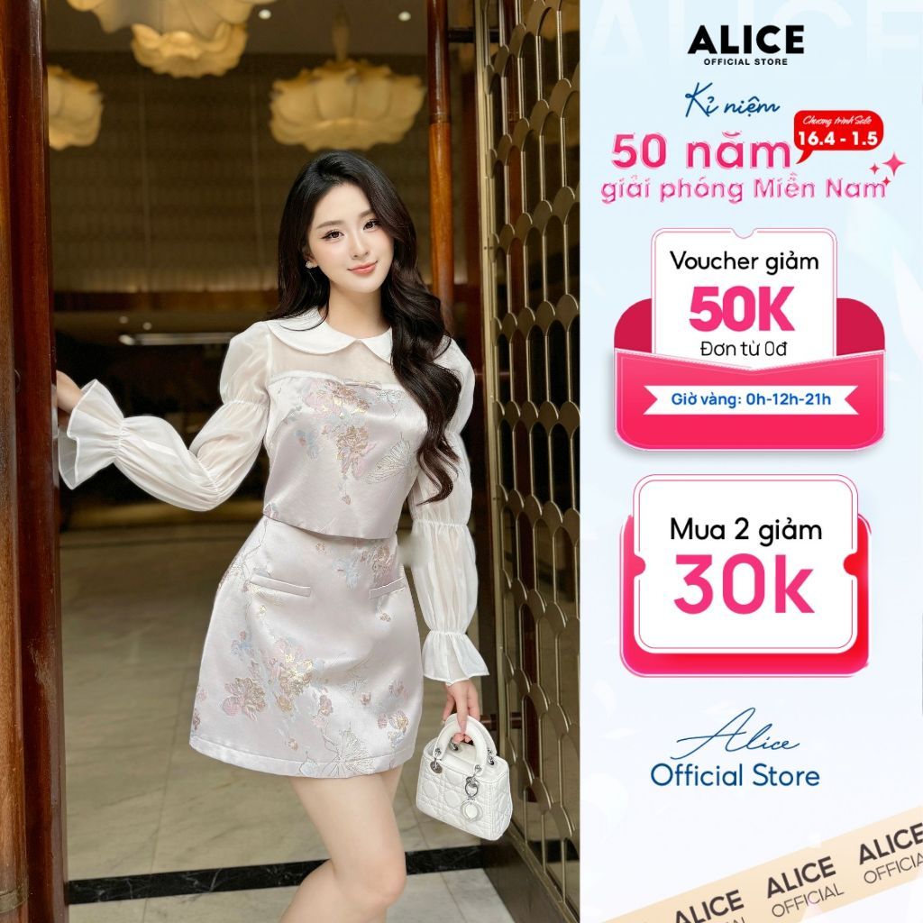  Set Váy Nữ Chất Gấm S789 