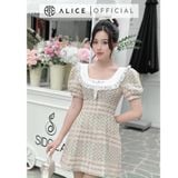  Váy Dạ Tweet Lót Lụa V963 