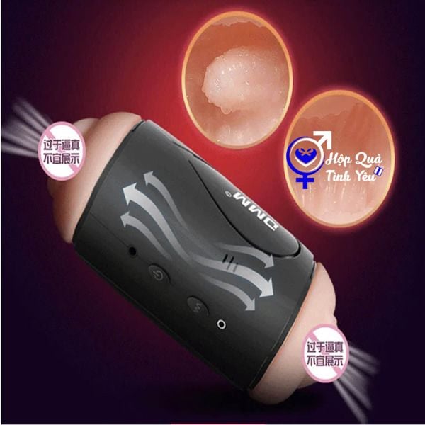  Cốc thủ dâm 2 đầu DMM không rung cầm tay cho nam 