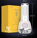  Âm Đạo Giả Leten 4 Co Bóp Hút Xả Tỏa Nhiệt 10 Chế Độ 