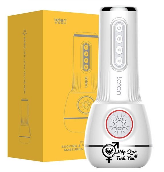  Âm Đạo Giả Leten 4 Co Bóp Hút Xả Tỏa Nhiệt 10 Chế Độ 