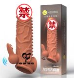  Bao cao su đôn dên dương vật có rung tăng kích thước cho nam 