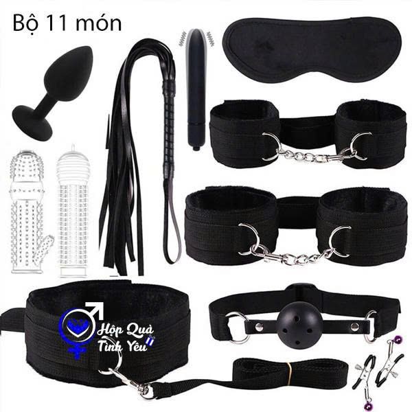  Bộ đồ chơi bạo dâm BDSM 11 món kích thích tình dục 