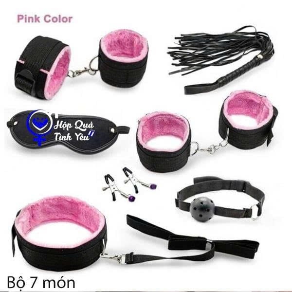  Bộ đồ chơi bạo dâm BDSM 7 món kích thích tình dục 