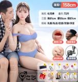  Búp bê tình dục nữ silicon nguyên thân giống người thật 