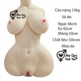 Búp bê tình dục nữa thân silicon cao cấp cho nam 